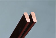 UEW 0.15 X 0.7mm Class 180 Flat Rectangular Enameled Copper Wire Self Bonding Wire For Transformer