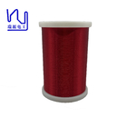 2uew155 0.05mm Enamel Insulated Copper Wire Red / Blue Color Motor Winding Solid