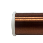 2uew 155 0.08mm Enamelled Copper Wire Brown Color Magnetic For Winding