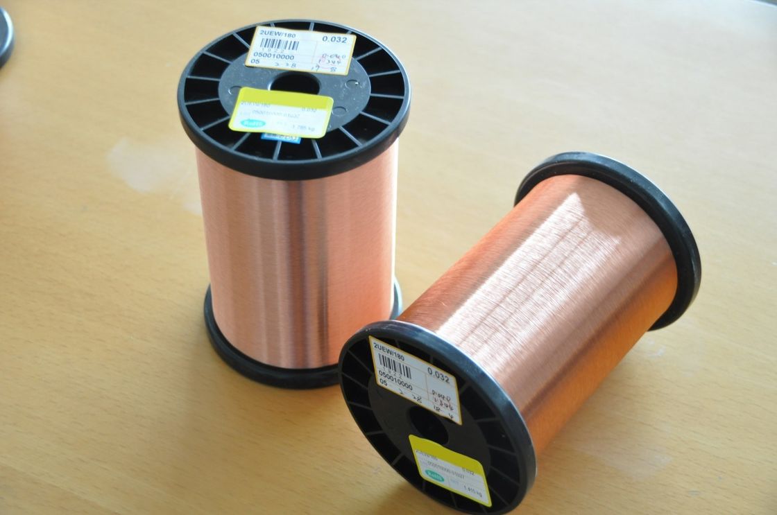 0.032mm Ultra Fine Copper Wire Polyurethane Insulation With Multi Color