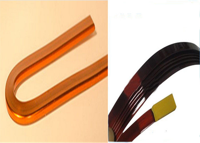 Polyurethane Self Bonding Wire , Enameled Rectangular Copper Wire