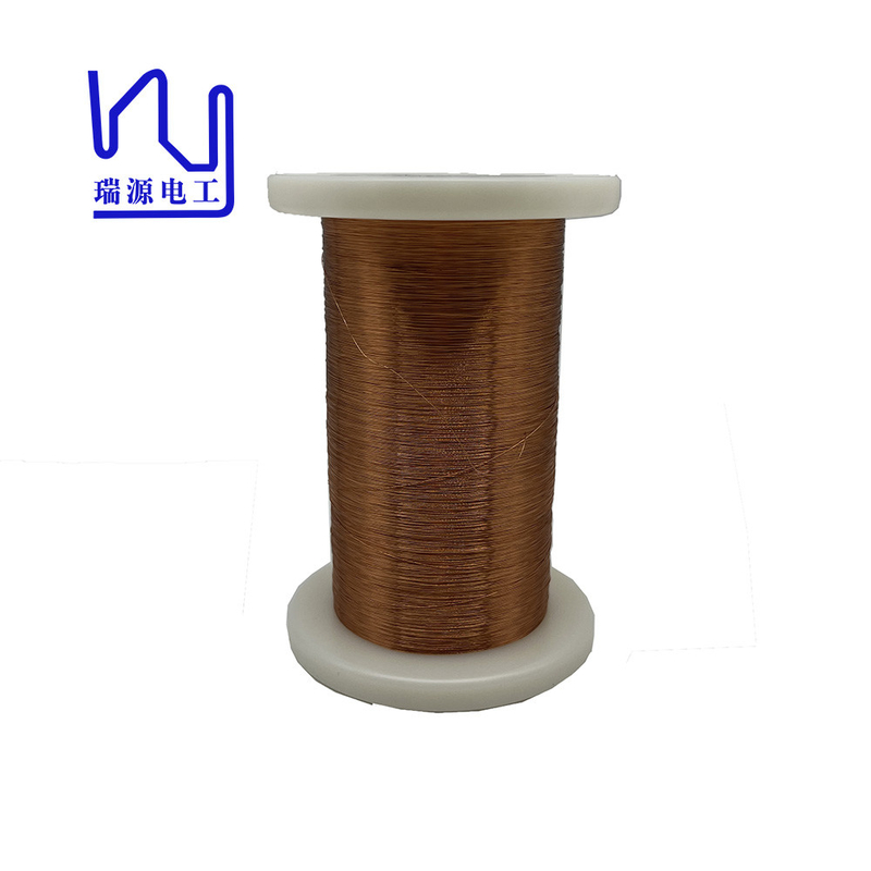 Hot Air Self Bonding 0.18mm Enamelled Wires Copper For Speaker