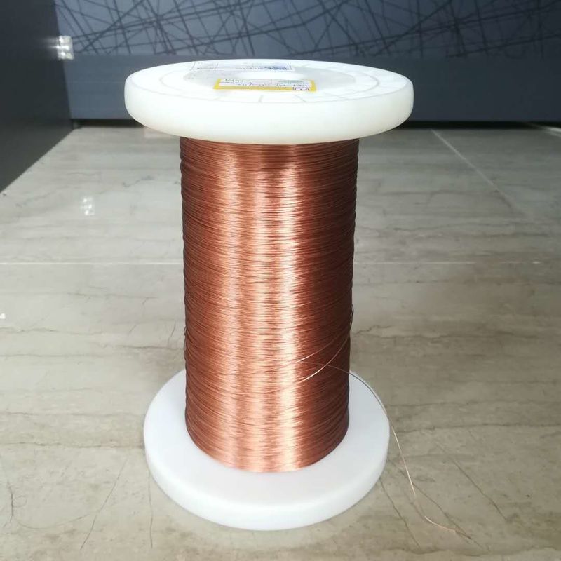 Custom Insulated Uew Litz Copper Wire Twisted High Frequency 0.1mm
