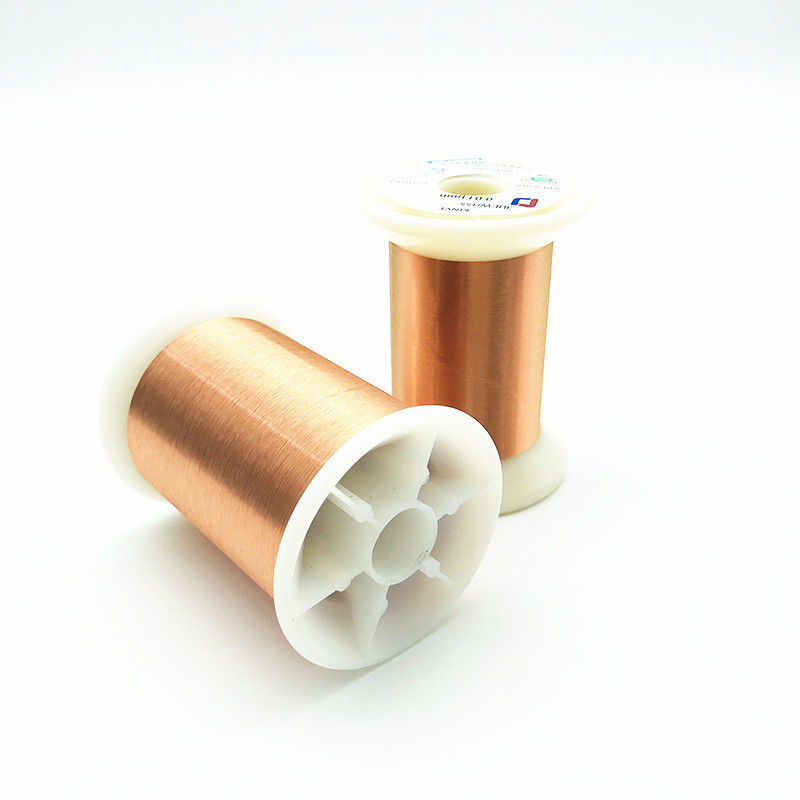 UEW Insulation Awg 42 0.063mm Magnet Copper Enameled Wire