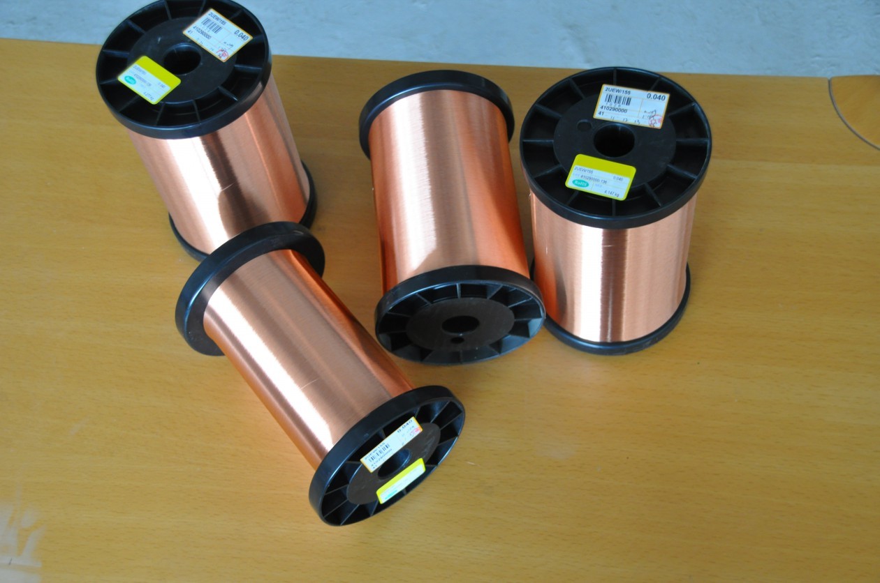 Polyurethane Enameled Round Copper Wire 1UEW With High Electrical