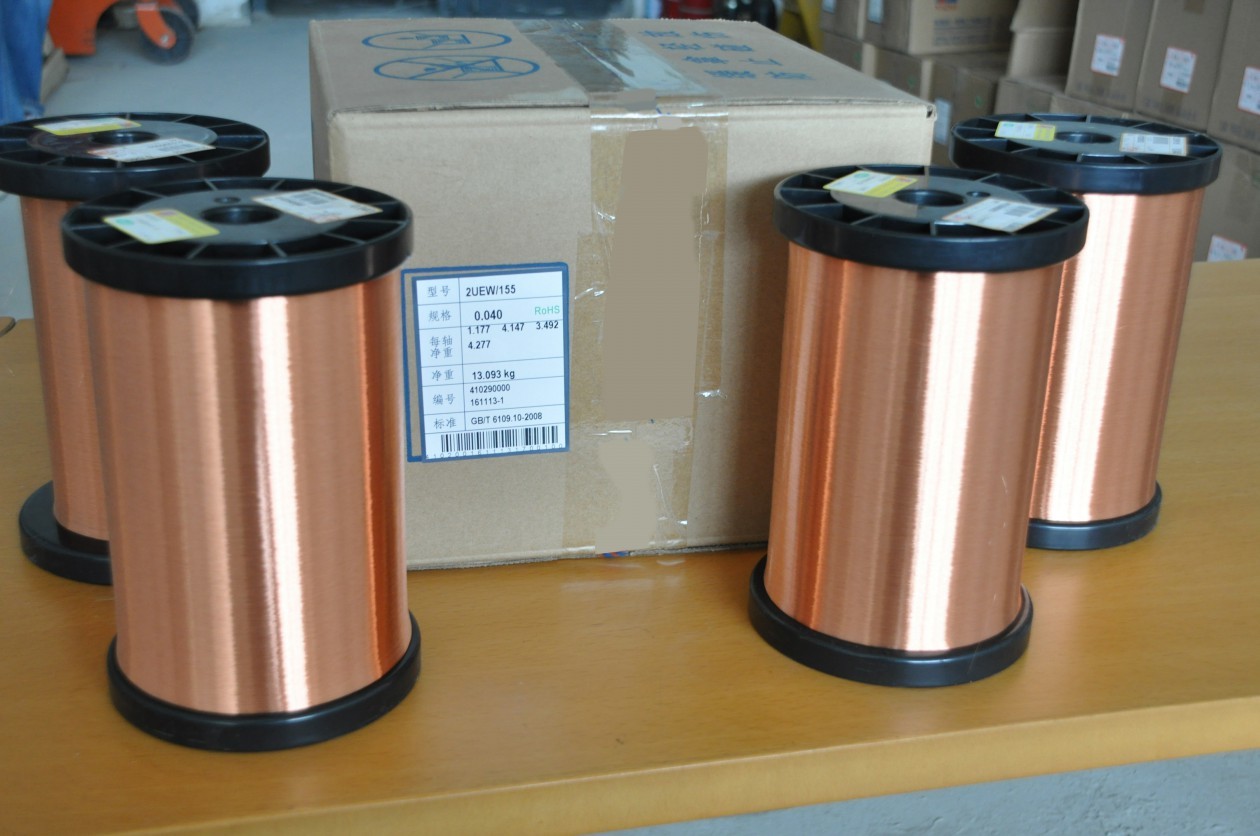 Super Fine Copper Enameled Wire , 0.012mm 4.5mm Full Size Varnished