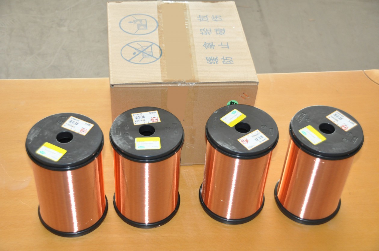 UEW Dual Coated SWG / AWG Wire , Class 1 Self Bonding Enamelled