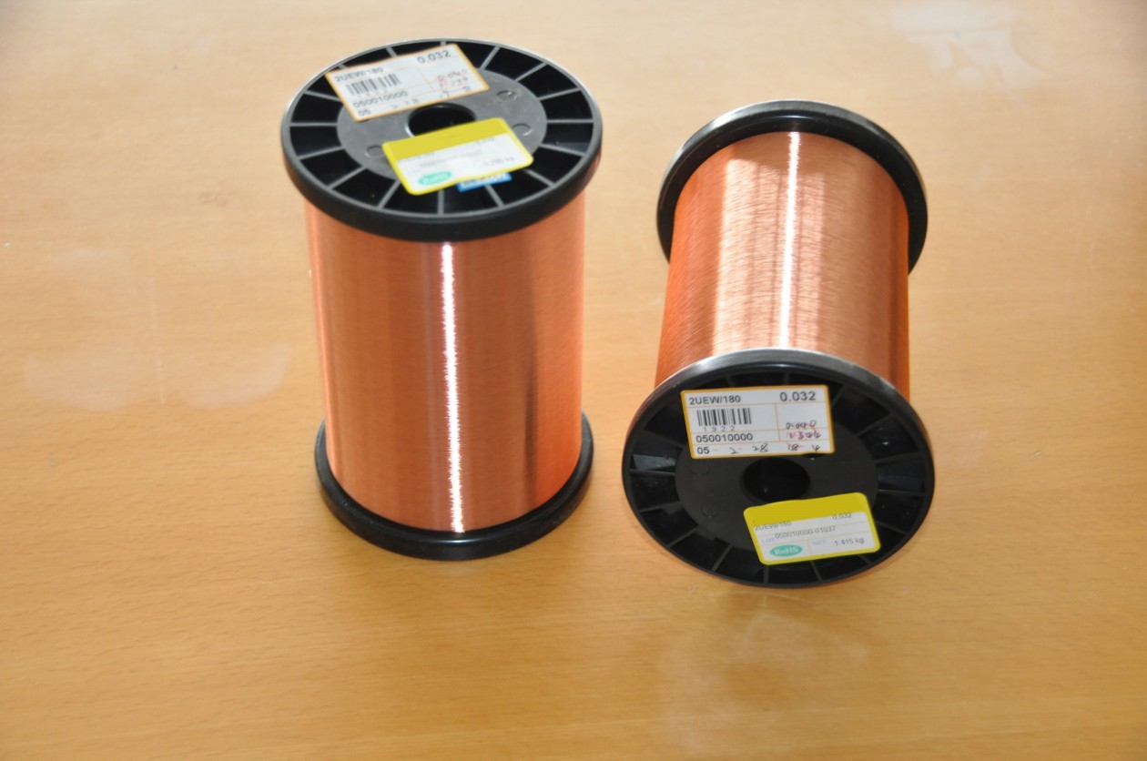 0.032mm Ultra Fine Copper Wire Polyurethane Insulation With Multi Color
