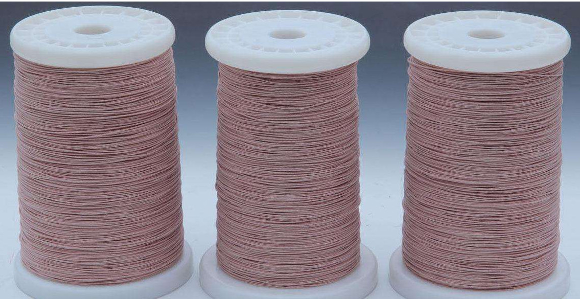 ETTFE Double Insulated Copper Wire 500 * 0.05mm Copper Litz Wire