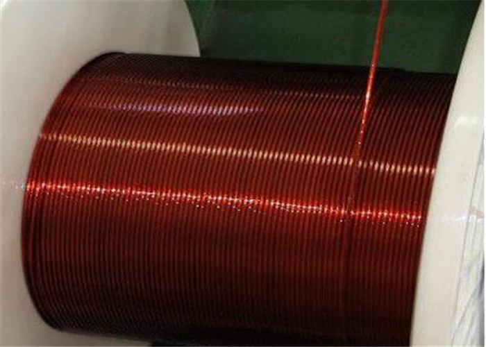 0.02 1.8mm Enamel Coated Copper Wire Super Flat / Rectangular Wire