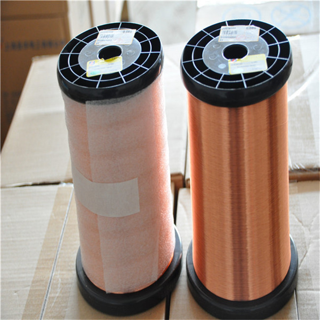 IEC Standard Fine Enamel Coated Copper Wire Uew Insulation For Winding