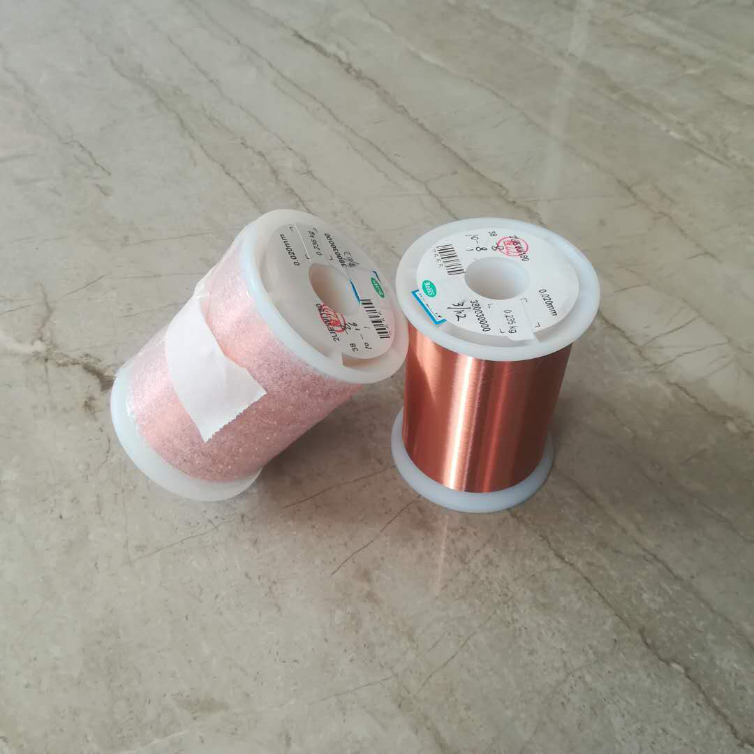 0.012 0.05mm Colorful Ultra Thin Copper Wire , Awg5624 Solderable
