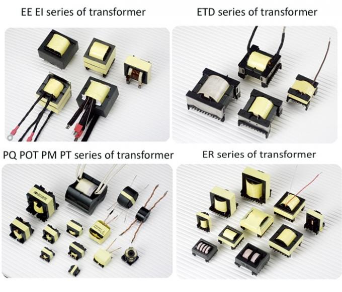 High Voltage Ferrite Core Transformer Dry Type Copper Winding Material