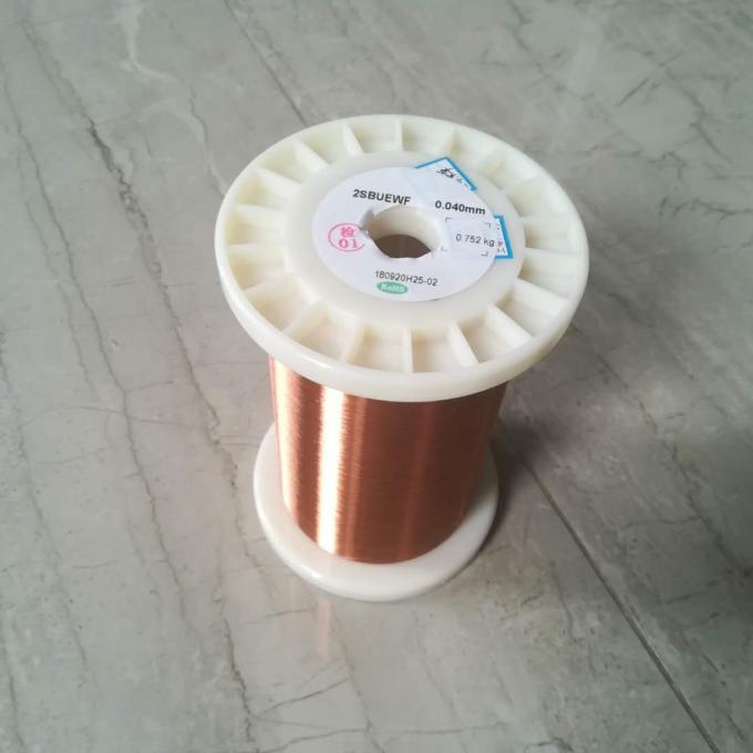 Insulation 0.01mm Enamel Coated Copper Wire UEW Class 155 Chemical