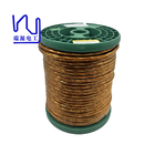 Pi / Pet Coated Copper Litz Wire 120 Strands High Frequency Taped Custom