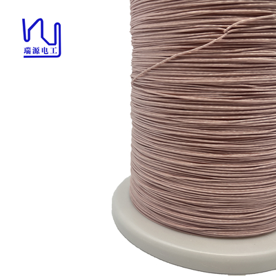 Udtc155 70/0.1mm Copper Litz Wire Nylon Served Polyester Stranded Wire