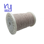 Uew155 Solderable Ustc Litz Wire 0.071mm 0.08mm Natural Silk Served Copper Conductor