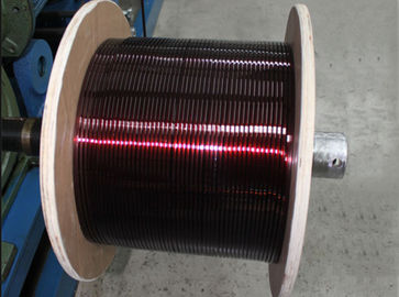 Class 220 CTC Wire Flat Enamelled Copper Wire Winding Wire