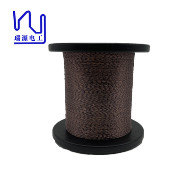 0.125mm 0.15mm 0.2mm Litz Magnet Wire High Frequency Multi Strands Enameled Copper