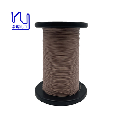 Custom Ustc Litz Magnet Wire 38 Awg 0.1mm 0.08mm 0.05mm Silk Covered For Audio