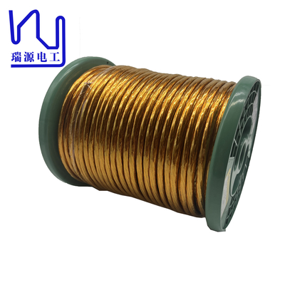 120 Strands 0.4mm Film Winding Copper Taped Litz Wire For Transformer