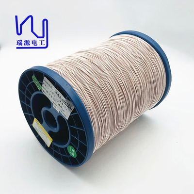 UEW Insulation Ustc Litz Wire For Applications 20 Strands 0.1mm Single Wire Diameter