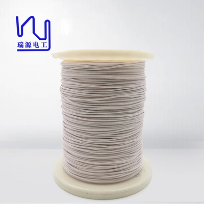 Red USTC Litz Wire 84 Strands Silver Conductor 0.071mm Single Wire