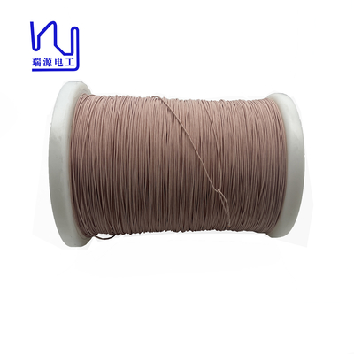 40AWG 0.08mmX105 Nylon Serving Litz Wire For HF Transformer