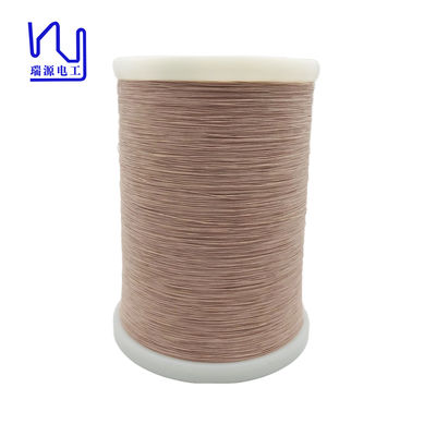 High Quality 0.08 Strands Litz Wire Served With Nylon / Polyester / Natural Silk