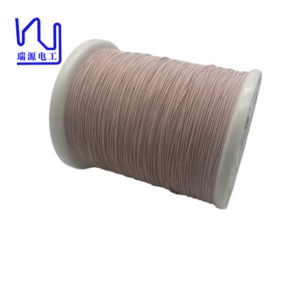 2USTC-F 0.04mmX600 High Frequency Silk Covered Litz Wire For Transformer