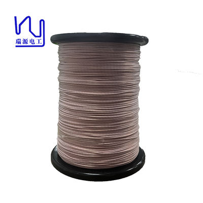Stranded PTFE Film Coil Copper Taped Litz Wireitz Wire For Transformers