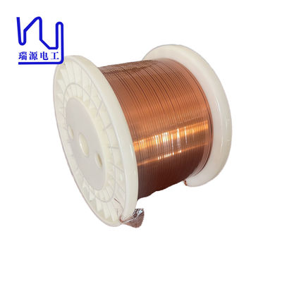 High Quality Flat / Rectangular Magnet Wire 220 Degree Enamel Coated Copper Flat Wire