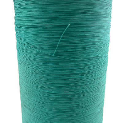 USTC 0.8mm X 10 Green Color Natural Silk Covered Silver Litz Wire
