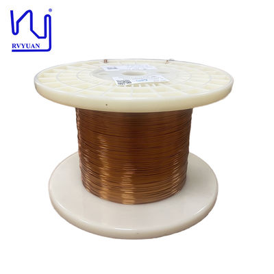 AIW 0.5 Mm Rectangular Enameled Copper Flat Magnet Wire For Transformer / Motor