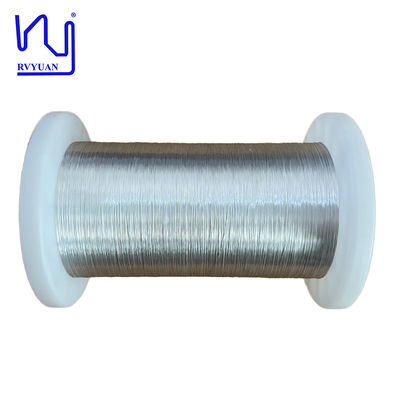 99.9% 0.16mm 2UEW-F Enameled Pure Silver Wire For Audio