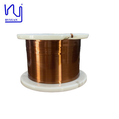 AIW 220 0.35mmx2.0mm Polyamideimide Enameled Flat Copper Wire For Transformers