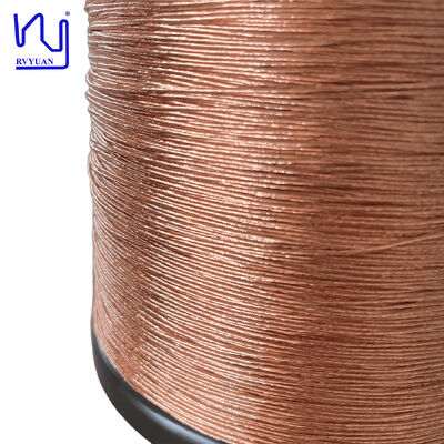 180°C Max Temperature 0.1mm Wire Diameter 60 Strands Copper Litz Wire for High Frequency Applications
