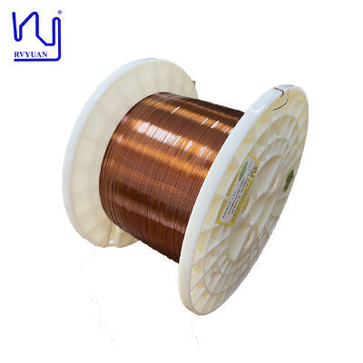Class 220 Magnet Coil 0.4x4mm Subscribe Stator Flat Enameled Copper Motor Winding Wire