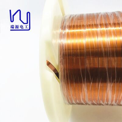 Class 220 Magnet Coil 0.4x4mm Subscribe Stator Flat Enameled Copper Motor Winding Wire