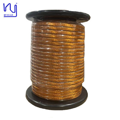 0.10x3175(8.7x5.5mm) Profiled Polyimide Taped Copper Stranded Litz Wire With Higher Filling Factor