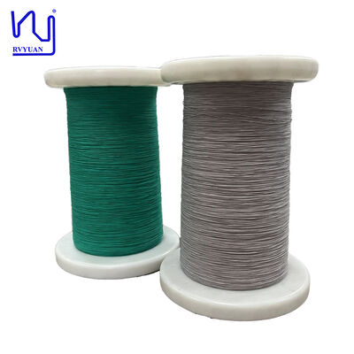 2UDTC-F 0.07mmX540 Strands Enameled Copper Natural Silk Served Litz Wire Magnet Litz Wire