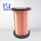 Polyurethane 54 Awg Solderable Enamelled Copper Wire Self Adhesive