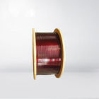 UEW Flat Copper Wire / Solderable Enamelled Copper Wire Polyurethane Insulation