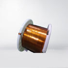 UEW Flat Copper Wire / Solderable Enamelled Copper Wire Polyurethane Insulation