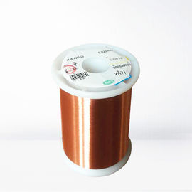 0.04 - 1.2 mm Solderable Enamelled Copper Wire Magnet Winding Wire Polyamide Over Polyurethane