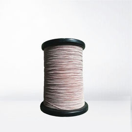 0.04 X 12 Ustc Soldering Litz Wire 800v Copper Enameled Wire Breakdown Voltage With Silk Covered