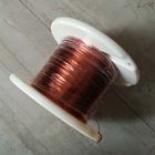 0.02 - 1.8mm Enamel Coated Copper Wire Super Thin Flat / Rectangular Magnet Copper Wire