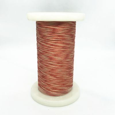 38 AWG 0.1mm * 220 Strands Copper Litz Wire High Voltage