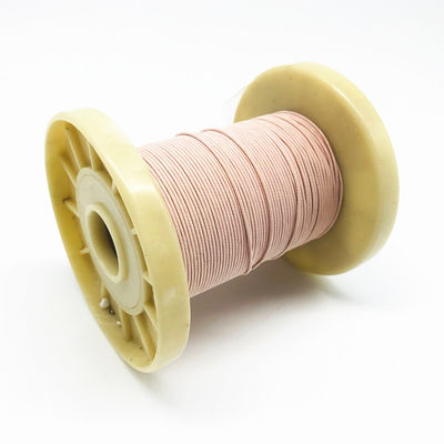 0.1mm * 45 Ustc Silk Covered Copper Litz Wire Nylon Jacket Stranded