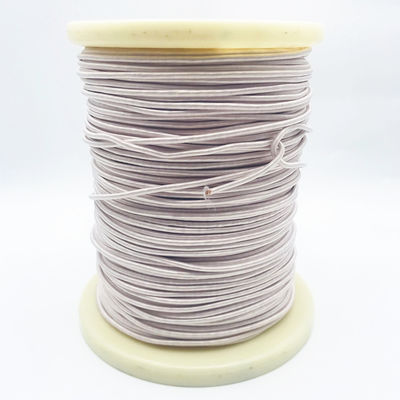 0.1mm / 500 USTC 155 Enameled Stranded Copper Wire Silk / Nylon Covered